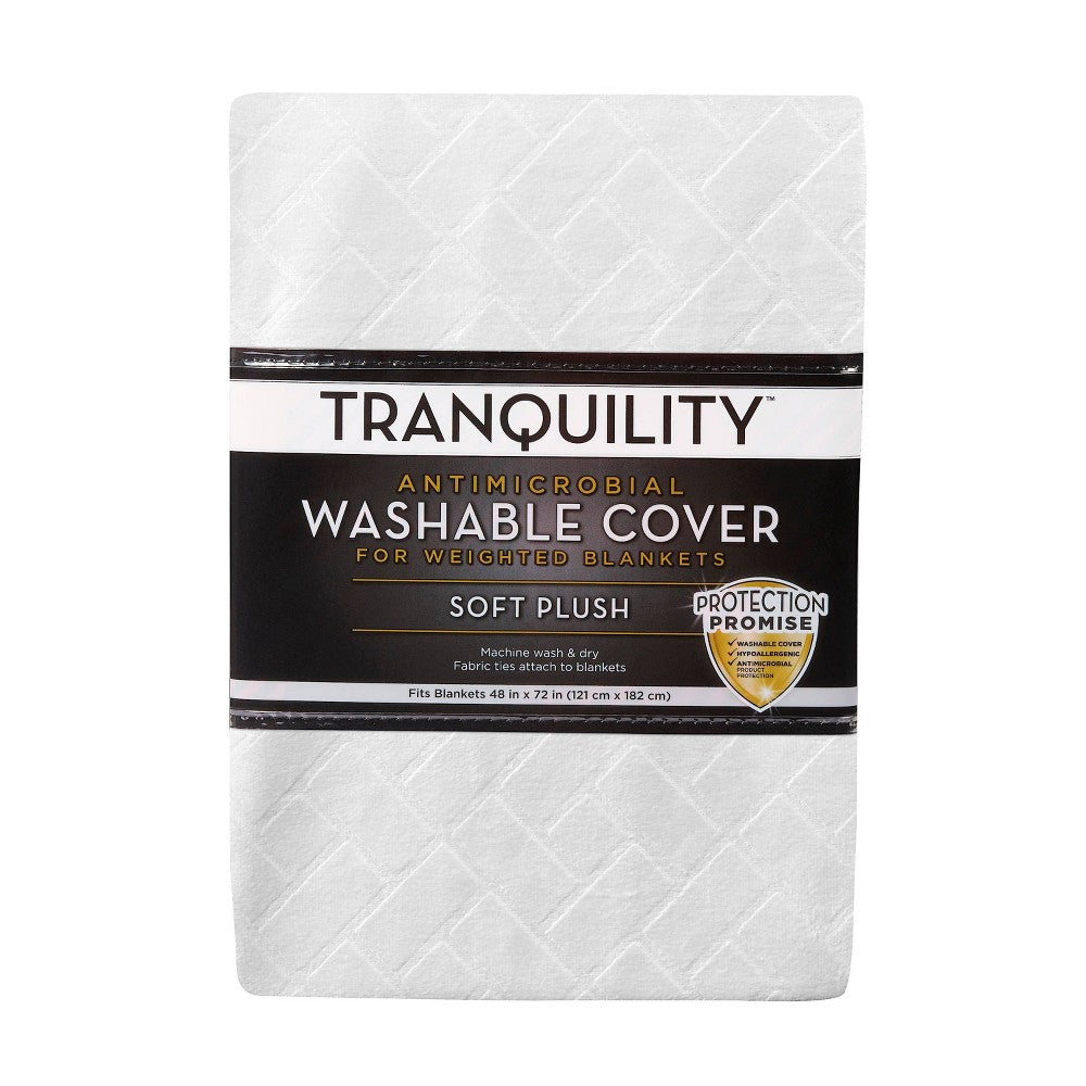 48 X72 Cover for Weighted Blanket Ivory - Tranquility