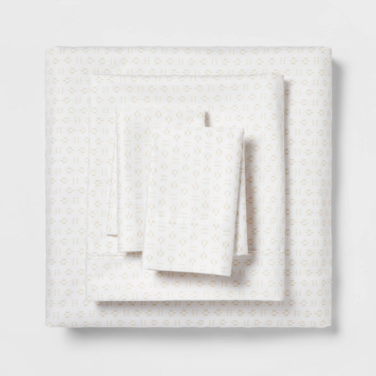 Full Printed Performance 400 Thread Count Sheet Set Arneda - Threshold