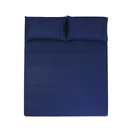 As Is Queen Microfiber Sheet Set Sapphire - Room Essentials