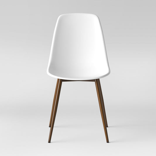 Copley Dining Chair Plastic White - Threshold