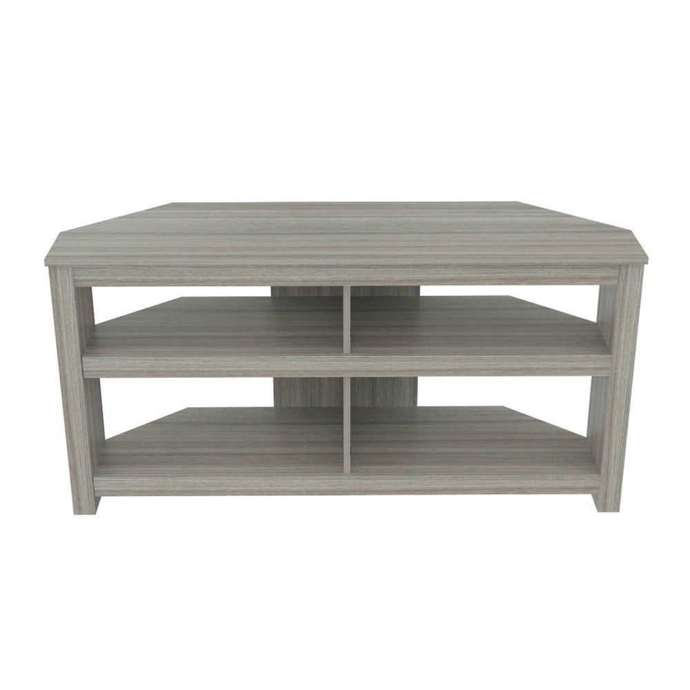 Inval Corner TV Stand for TVs up to 60" Smoke Oak