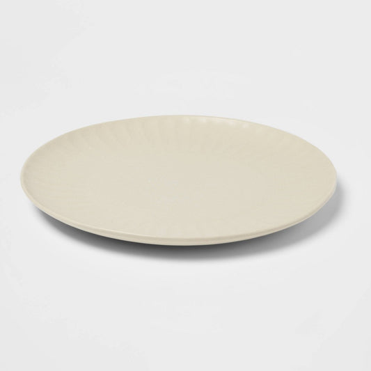 14" Stoneware Ardencroft Round Serving Platter - Threshold