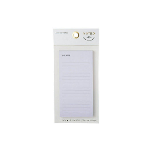 Post-it List Notes - Lavender