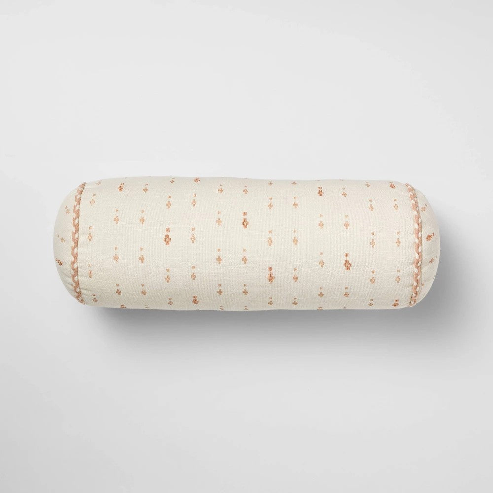 Bolster Geo Pattern Cream and Peach - Threshold™