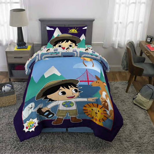 Twin Ryan's World Microfiber Comforter