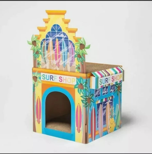 Surf Shop 2 Story Cat Scratch House - Sun Squad