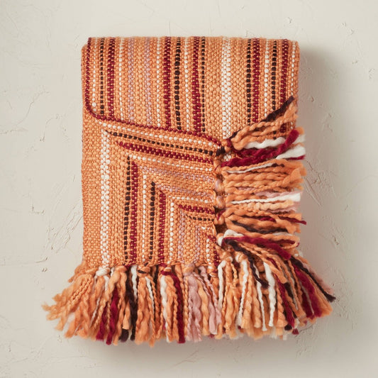 Woven Striped Throw Blanket - Opalhouse Jungalow