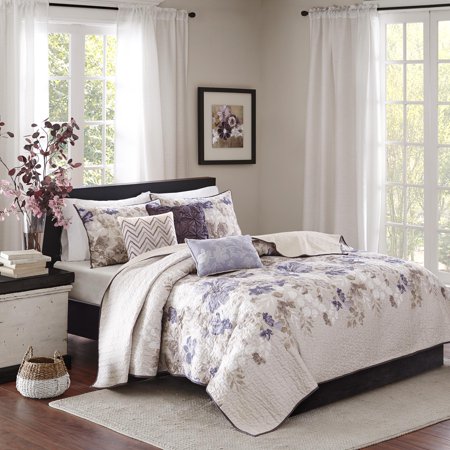 Madison Park Luna 6 Piece Reversible Coverlet Set King/Cal King