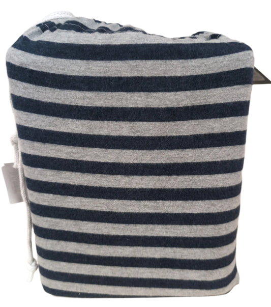 Twin Jersey Striped Sheet Set - Room Essentials