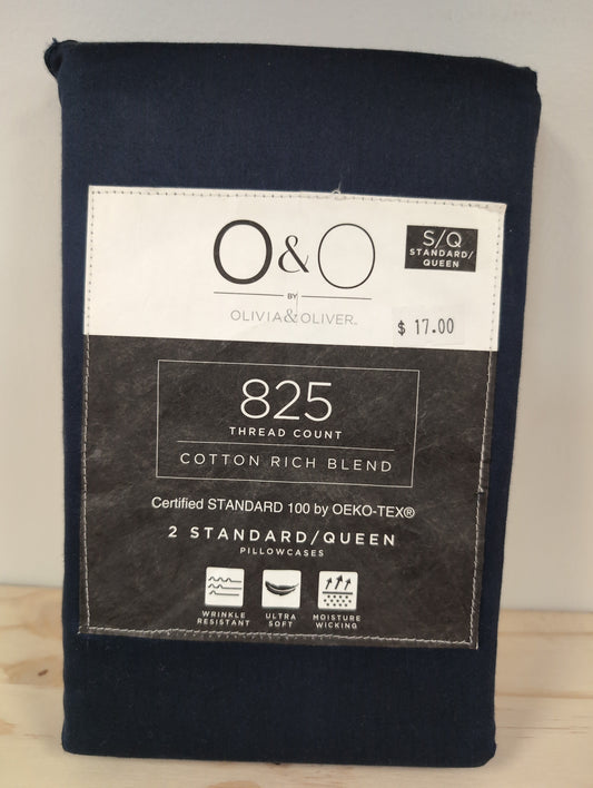 Oliver & Oliver Standard Queen Pillowcases 825 TC