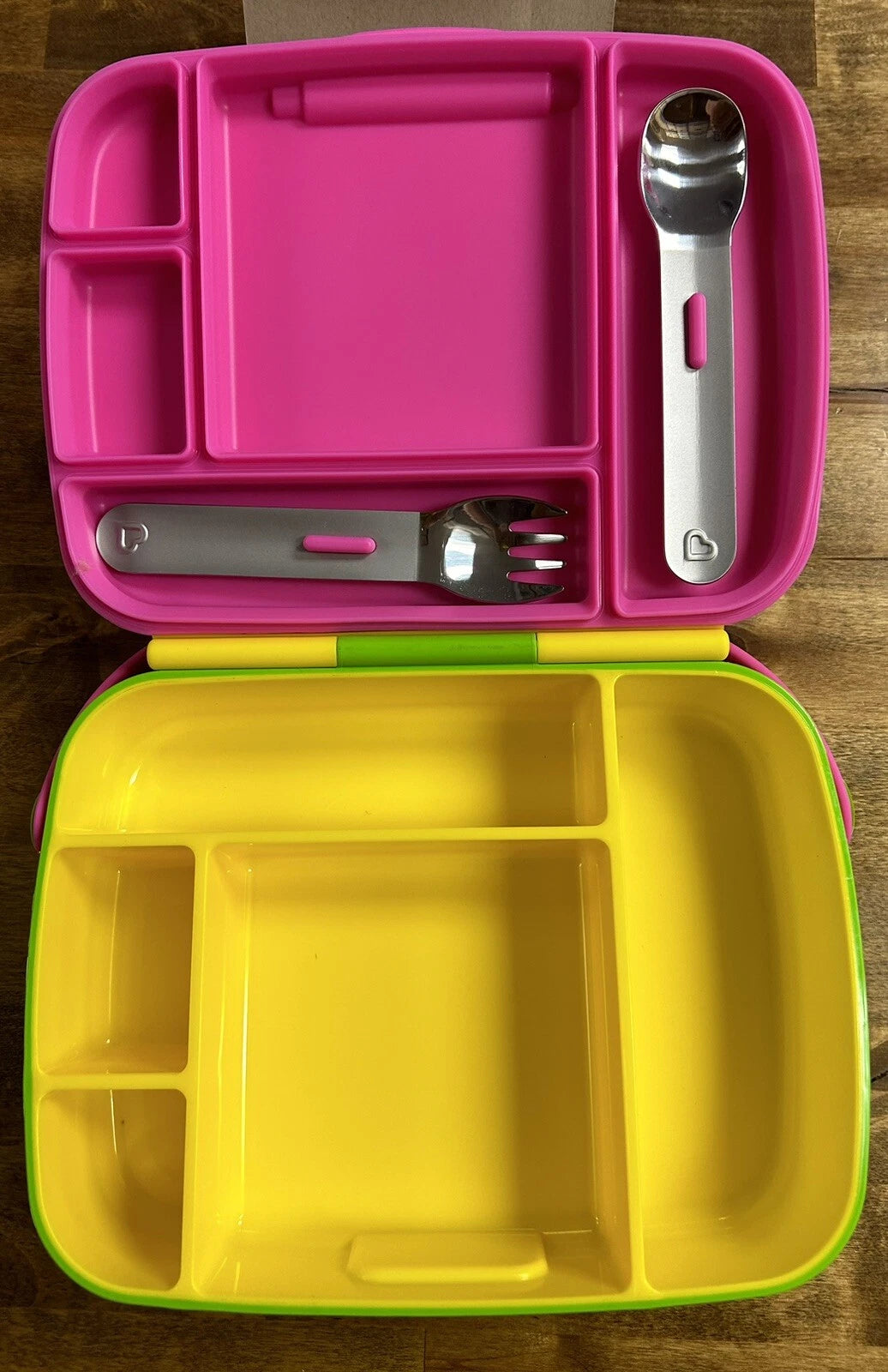 Munchkin Bento Toddler Lunch Box - Yellow